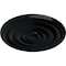 Ekena Millwork Carton Smooth Ceiling Medallion (Fits Canopies up to 9 1/8"), 29 1/8"OD x 1 1/2"P, Black Pearl CM29CABPS - alternate 3